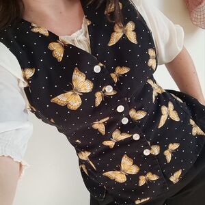 Vintage Whimsygoth Vest